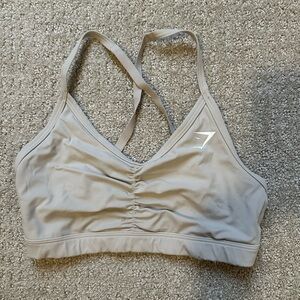 Gymshark Light Tan Sports Bra